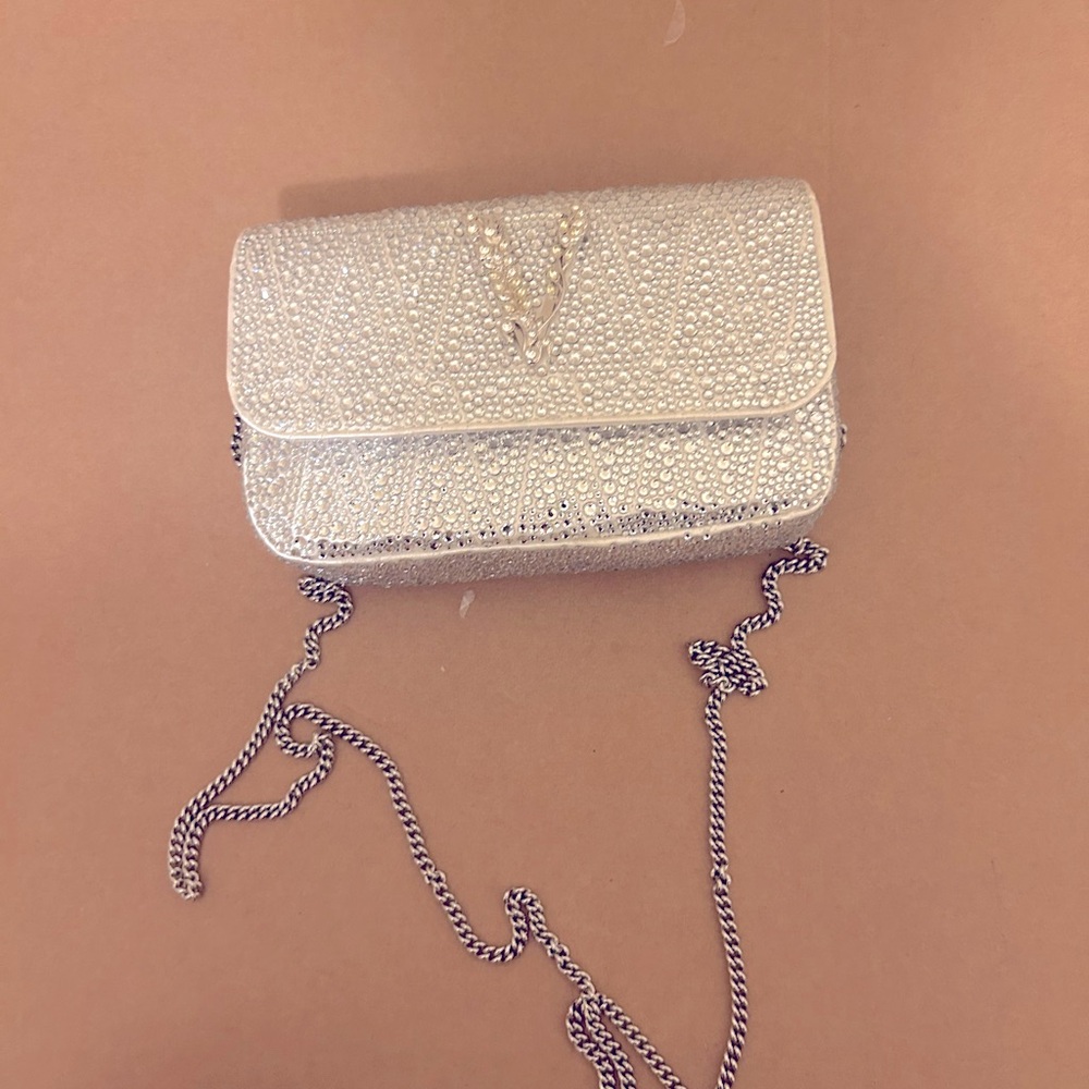 Versace Women's Mini Virtus Hotfix Crossbody Bag